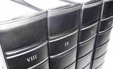 Echtleder Buchrücken Ordner Din A4