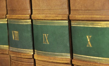 Echtleder Buchrücken Ordner Din A4